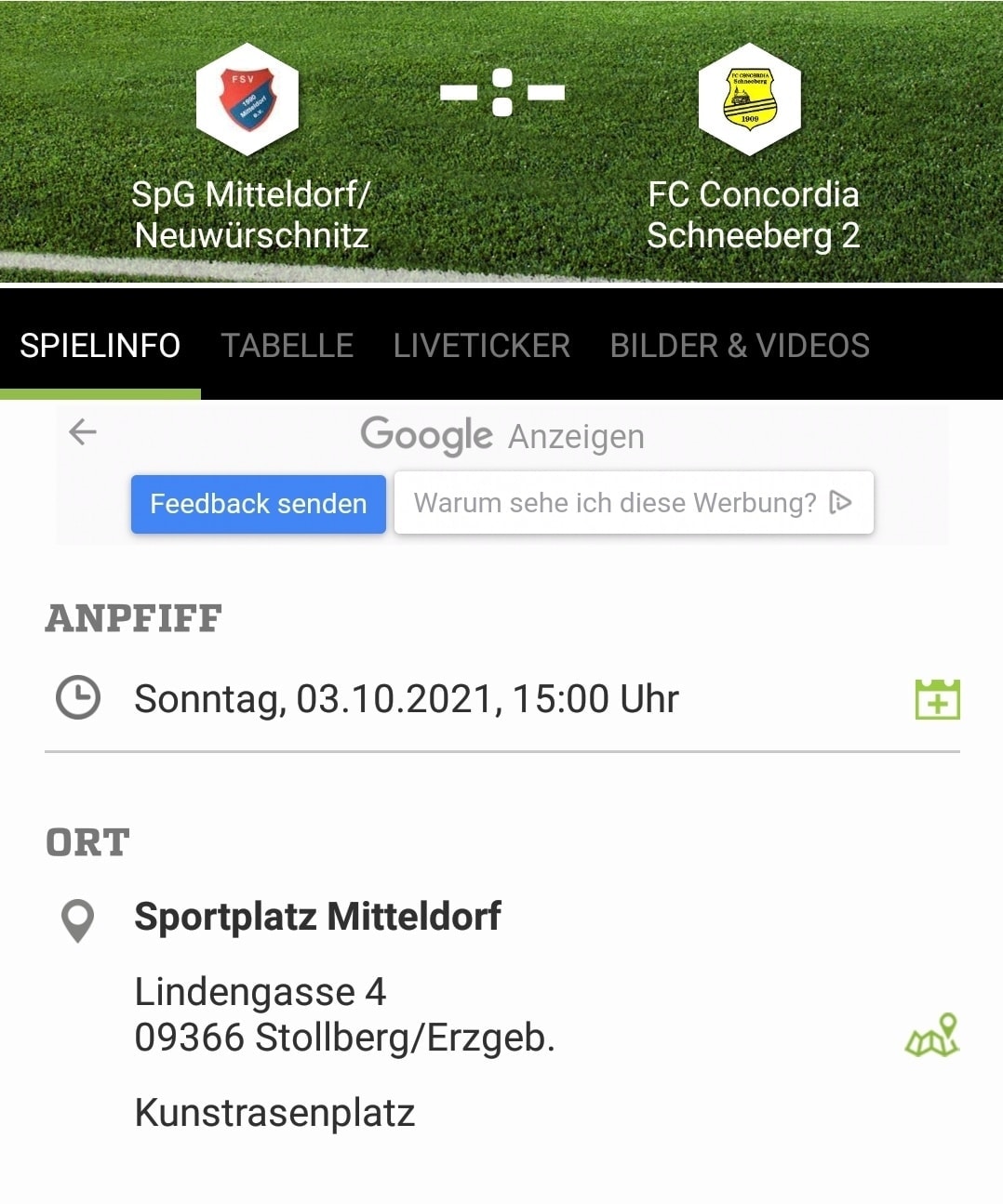 Vorschau >>> 8. Spieltag 
